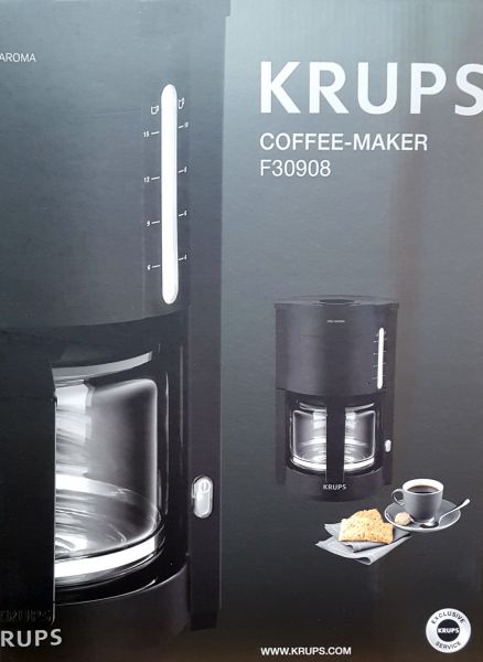 Kanne 10 Tassen Pro Aroma schwarz